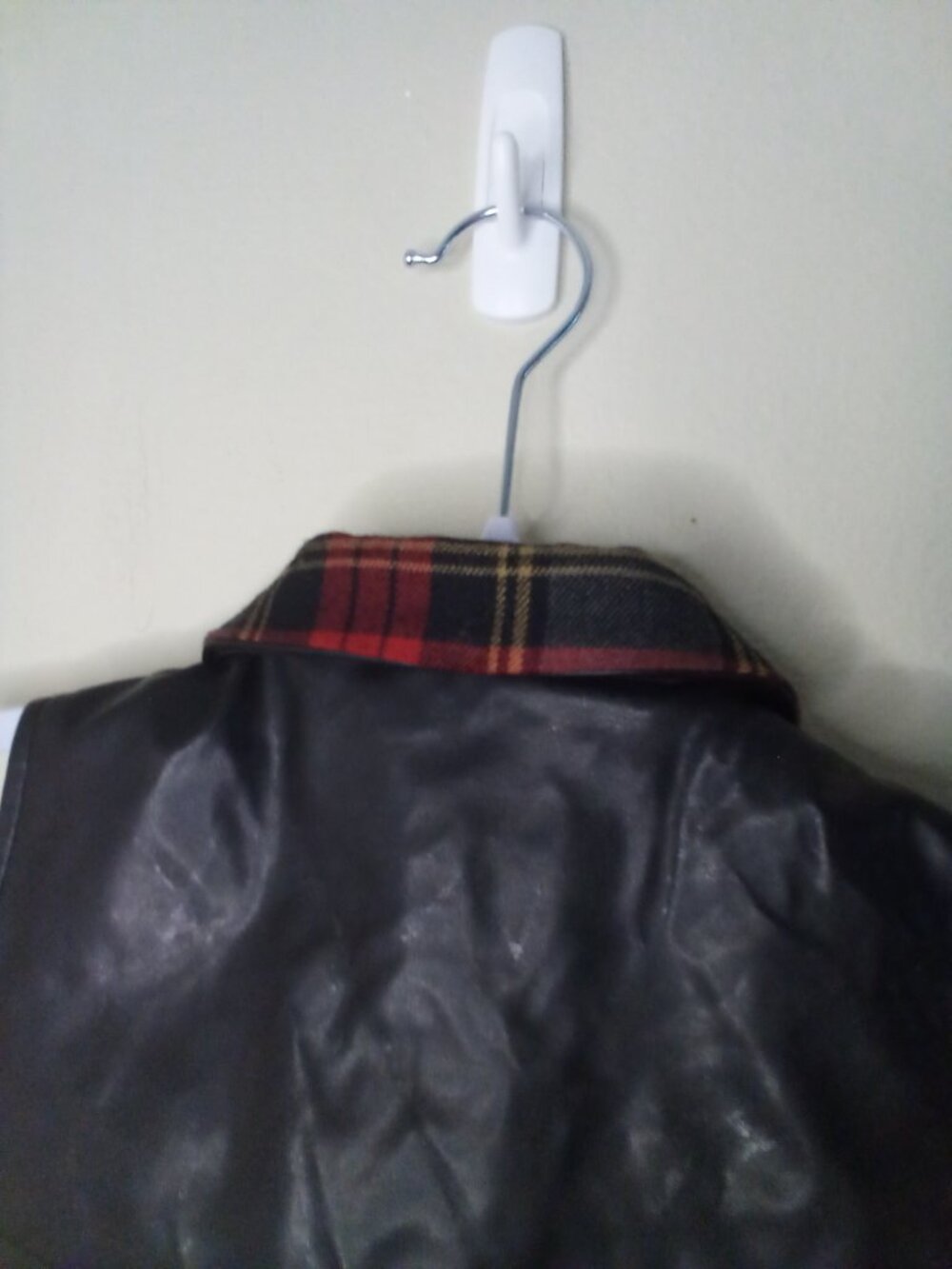 BB Collections Faux Leather Vest Kids Girls 4 Full Zip Sleeveless Plaid Pockets - Picture 13 of 14